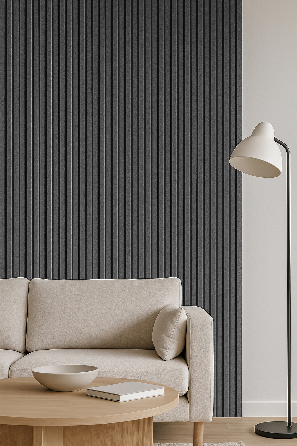Phono LINE: a PET Acoustic Panel with a Refined Linear Design