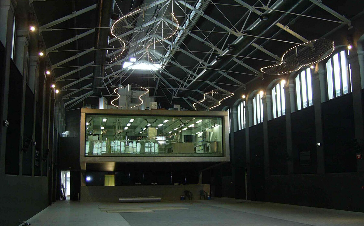 Ein Veranstaltungskomplex in Gent