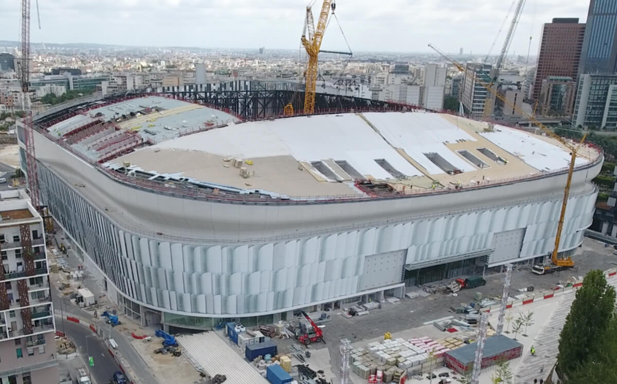 Paris La Défense Arena, Europe's largest indoor arena